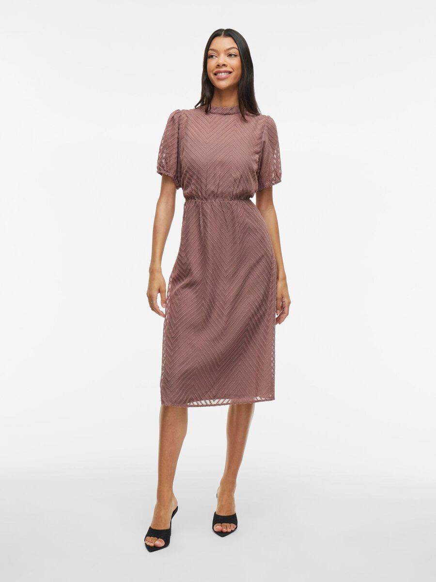 VILA KORTE MOUWEN MIDI JURK, Twilight Mauve, highres - 14109683_TwilightMauve_003.jpg