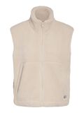 Product image thumbnail - NMMASEY TEDDY GILET, Silver Lining | 6