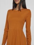 VILA LANGE MOUWEN KNIELENGTE JURK, Pumpkin Spice, highres - 14109874_PumpkinSpice_006.jpg