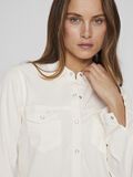 VILA VIBISTA POCKET DENIM SHIRT, Egret, highres - 14033008_Egret_006.jpg