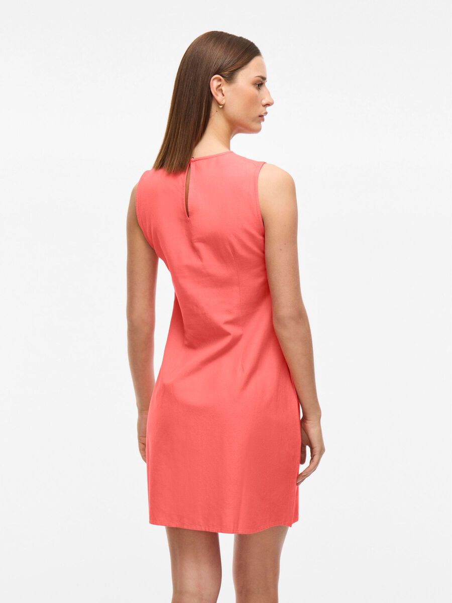 VILA SLEEVELESS SHORT DRESS, Dubarry, highres - 14104798_Dubarry_004.jpg