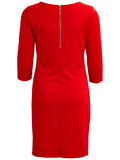 Vila 3/4 SLEEVED DRESS, Flame Scarlet, highres - 14043620_FlameScarlet_002.jpg