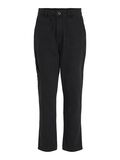 Vila TASKULLINEN KORKEAVYÖTÄRÖISET FARKUT, Black Denim, highres - 14076380_BlackDenim_001.jpg