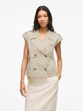 VILA VIEMELIE TRENCH WAISTCOAT, Feather Gray, highres - 14104086_FeatherGray_003.jpg