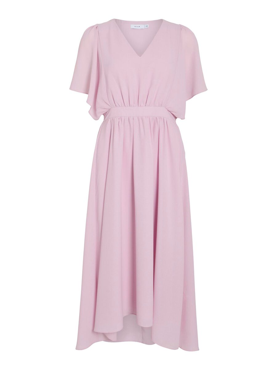 VILA SHORT-SLEEVED OCCASION DRESS, Winsome Orchid, highres - 14082973_WinsomeOrchid_001.jpg