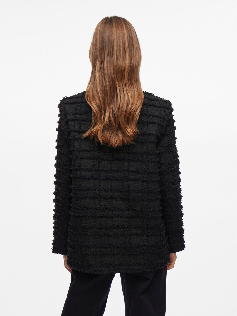 VILA BUTTONED BLAZER, Black Beauty, highres - 14104257_BlackBeauty_004.jpg