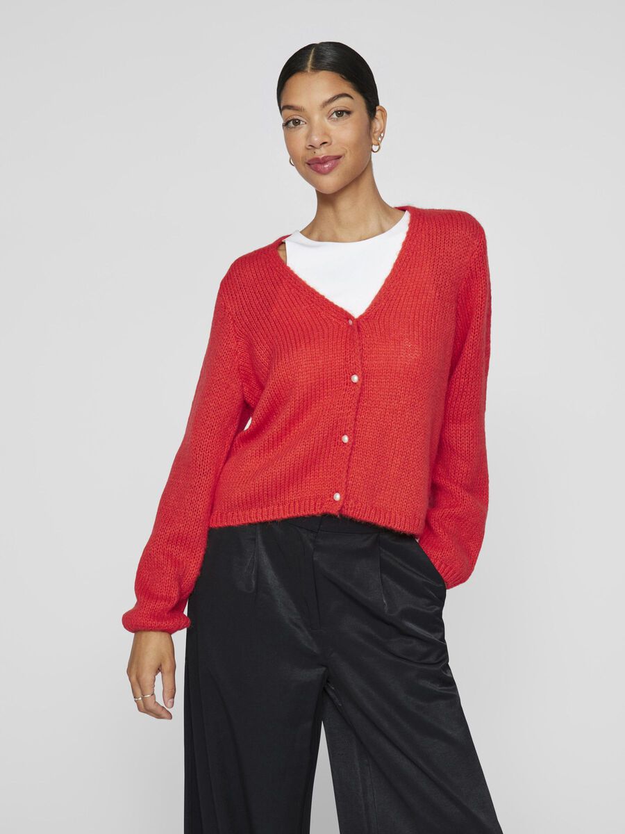 VILA V-RINGNING STICKAD KOFTA, Poppy Red, highres - 14108836_PoppyRed_003.jpg