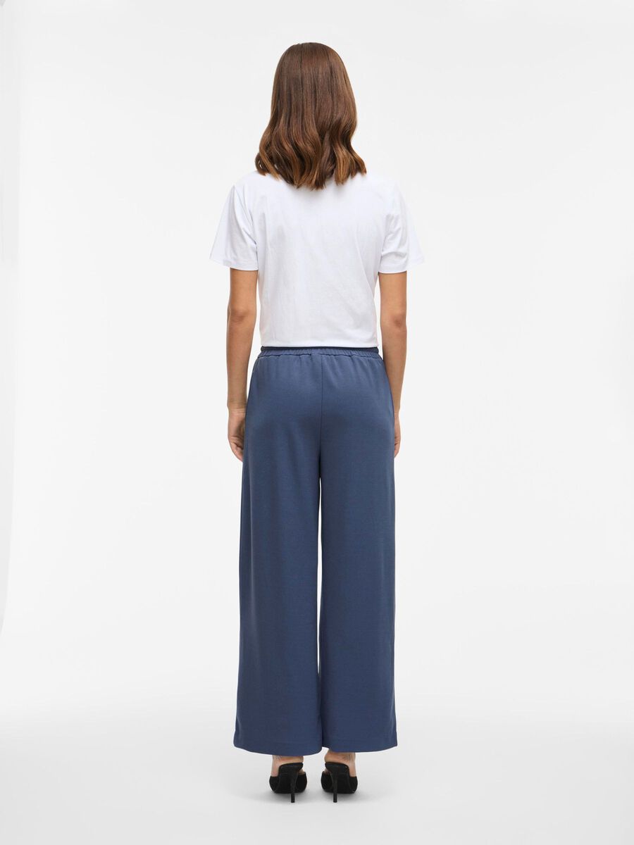 VILA VICLUA HIGH WAISTED WIDE-LEG TROUSERS, Vintage Indigo, highres - 14095436_VintageIndigo_004.jpg