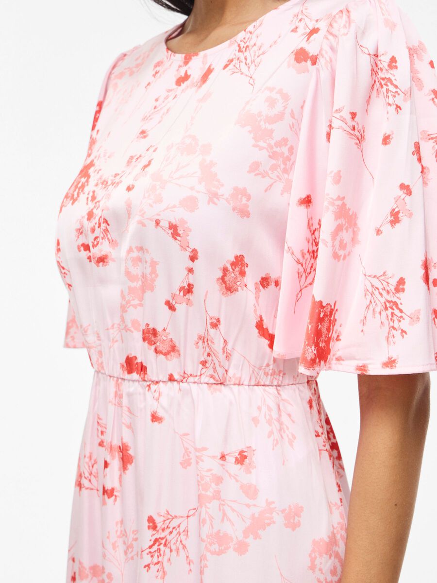 Carousel image - VITHALIA KURZ&Auml;RMELIGES MAXIKLEID, Cherry Blossom | 5