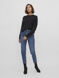 Vila ROUND NECK KNITTED PULLOVER, Black, highres - 14075507_Black_005.jpg
