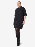 Noisy May CURVE DENIM MINI DRESS, Black, highres - 27030543_Black_007.jpg