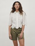 Vila EMBROIDERED SHORT SLEEVED SHIRT, Cloud Dancer, highres - 14076247_CloudDancer_003.jpg