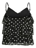 VILA VIHARLEY TIERED STRAP TOP, Black, highres - 14114577_Black_1259646_002.jpg