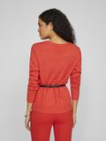 VILA VIRIL - COL ROND PULL EN MAILLE, Aurora Red, highres - 14054177_AuroraRed_958812_004.jpg