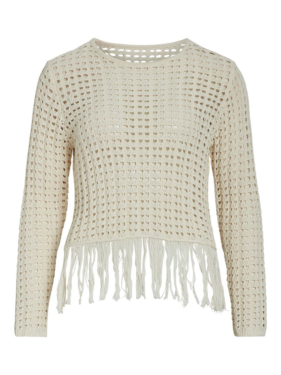VILA FRANGIA TOP A MAGLIA, Birch, highres - 14101306_Birch_001.jpg