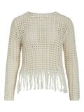 Vila FRINGE KNITTED TOP, Birch, highres - 14101306_Birch_001.jpg