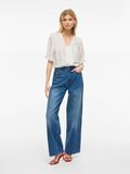 VILA V-NECK SHORT SLEEVED SHIRT, Cloud Dancer, highres - 14109647_CloudDancer_005.jpg
