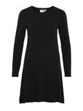 VILA STRIKKET KORT KJOLE, Black, highres - 14103191_Black_001.jpg