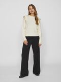 VILA ROUND NECK KNITTED PULLOVER, Birch, highres - 14100771_Birch_1136794_005.jpg