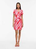Product image thumbnail - VIIDA PAYA SHORT SHIRT DRESS, Poppy Red | 1