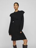 VILA VIBOOBA HIGH NECK KNITTED DRESS, Black, highres - 14106209_Black_003.jpg