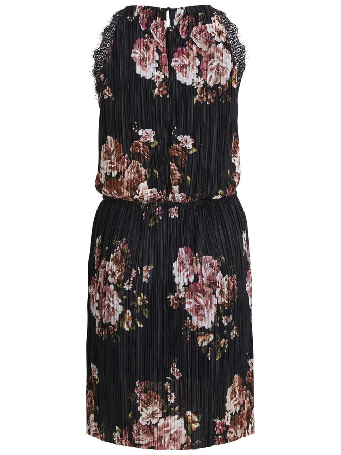 FEMININE, DRESS (Black) | Vila® Online