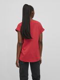 Vila COL ROND T-SHIRT, Pompeian Red, highres - 14083083_PompeianRed_004.jpg