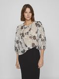 VILA PRINT TOP MET 3/4 MOUWEN, Birch, highres - 14103168_Birch_1155082_003.jpg