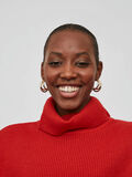 Vila TURTLENECK KNITTED PULLOVER, Pompeian Red, highres - 14080729_PompeianRed_006.jpg