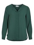 VILA VILUCY HIGH LOW SHIRT, Pineneedle, highres - 14044253_Pineneedle_001.jpg