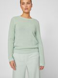 VILA VIDALO BASIC KNITTED PULLOVER, Silt Green, highres - 14082767_SiltGreen_007.jpg