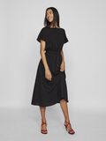 VILA À MANCHES COURTES ROBE MI-LONGUE, Black, highres - 14103262_Black_003.jpg