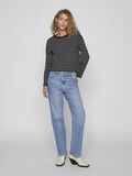 Vila HIGH WAIST WIDE FIT JEANS, Light Blue Denim, highres - 14089759_LightBlueDenim_005.jpg