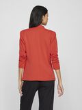 VILA VIHER 3/4 SLEEVED FORMFITTED BLAZER, Aurora Red, highres - 14039434_AuroraRed_004.jpg