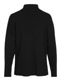 VILA VIOSTRIA - COL ROULÉ PULL EN MAILLE, Black Beauty, highres - 14096999_BlackBeauty_002.jpg