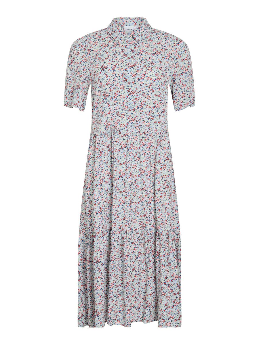 VILA SHORT-SLEEVED MIDI DRESS, Kentucky Blue, highres - 14088790_KentuckyBlue_1210888_001.jpg