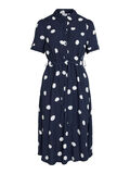 Product image thumbnail - SHORT SLEEVED MIDI DRESS, Navy Blazer | 6