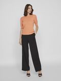 Vila SHORT-SLEEVED KNITTED TOP, Shell Coral, highres - 14084421_ShellCoral_005.jpg