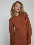 Vila LONG SLEEVE KNITTED DRESS, Caramel Café, highres - 14087906_CaramelCaf_1043295_008.jpg