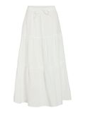 VILA VILANIA COTTON MAXI SKIRT, Snow White, highres - 14105428_SnowWhite_001.jpg