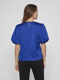 VILA VIELLETTE RONDE HALS TOP MET KORTE MOUWEN, Mazarine Blue, highres - 14107986_MazarineBlue_004.jpg