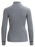 Vila KNITTED LONG SLEEVED TOP, Medium Grey Melange, highres - 14042244_MediumGreyMelange_593709_002.jpg