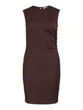 VILA VIDANNI MOUWLOOS KORTE JURK, Coffee Bean, highres - 14113671_CoffeeBean_001.jpg