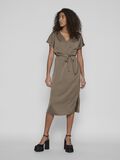 Vila MANGAS CORTAS VESTIDO MIDI, Walnut, highres - 14078865_Walnut_003.jpg