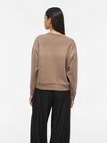 Product image thumbnail - VIREFLECT ROUND NECK LONG SLEEVED SWEATSHIRT, Fossil | 2