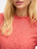 VILA EMBROIDERED SHORT SLEEVED TOP, Dubarry, highres - 14070251_Dubarry_006.jpg