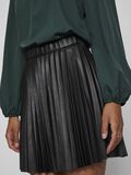 Vila COATED PLEAT MINI SKIRT, Black, highres - 14092675_Black_006.jpg