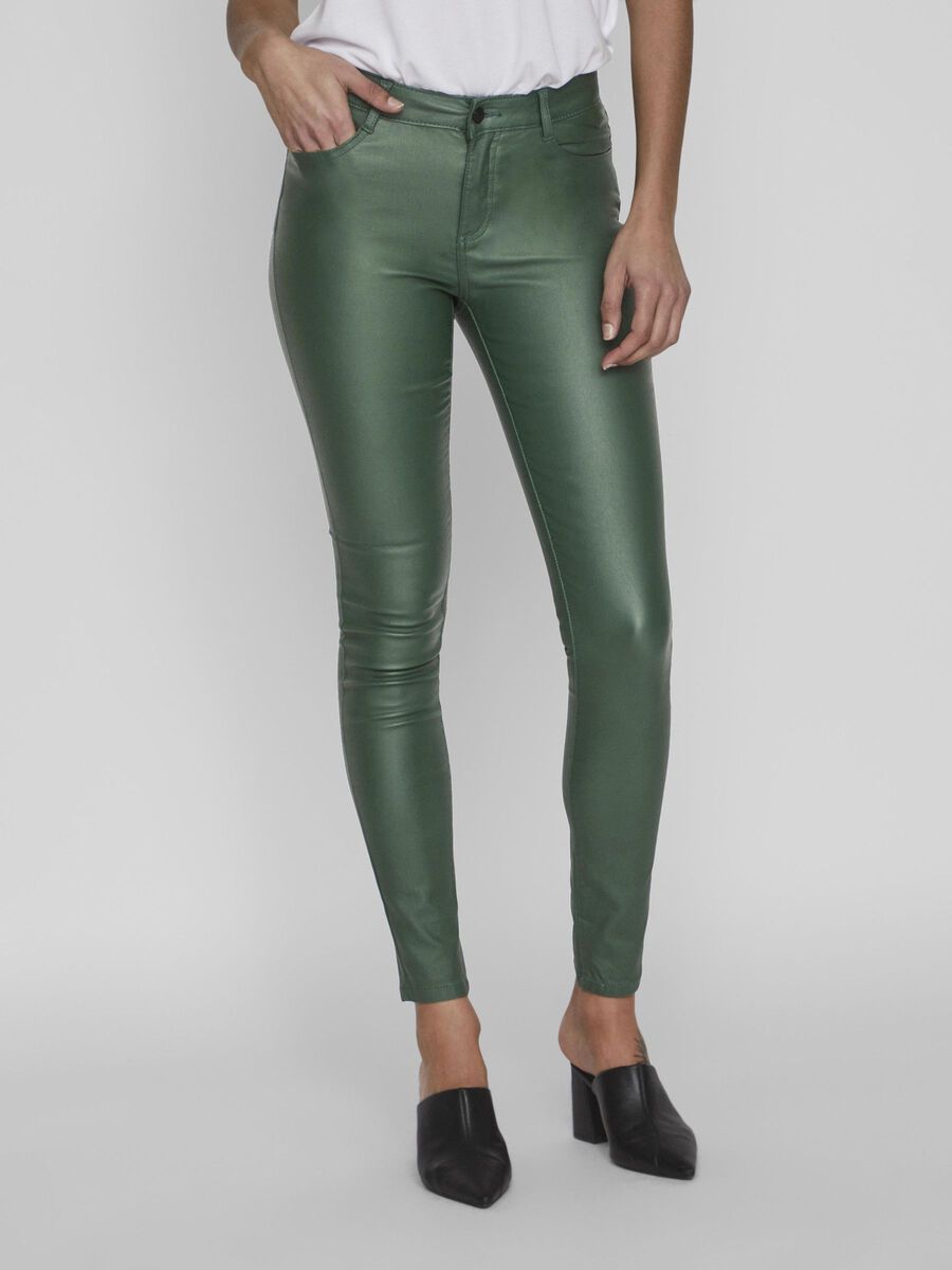 vila coated jeans