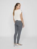 VILA VISARAH, NORMAALIVYÖTÄRÖISET SKINNY FIT -FARKUT, Light Grey Denim, highres - 14102669_LightGreyDenim_004.jpg