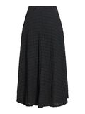 Product image thumbnail - VIGARMINA HIGH WAIST MIDI SKIRT, Black Beauty | 6